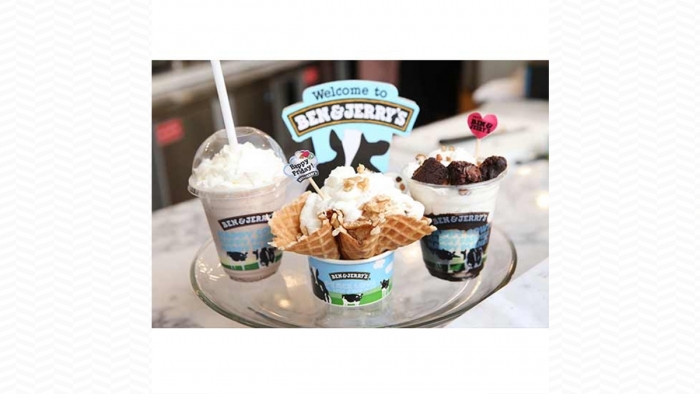 Ben & Jerry's ice cream workshop filled with goodness